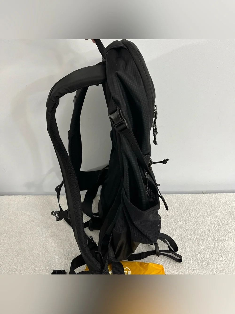 REI Co-op Trail 25 Backpack Black Day Hiking Pack With Rain Cover Rain Cover 4XL